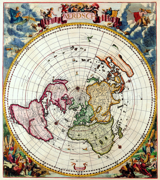 Old Map 44 Print