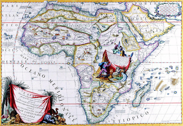 Old Map 49 Print
