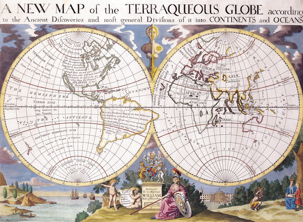 Old Map 61 Print