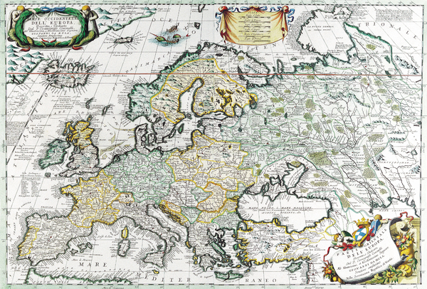 Old Map 62 Print