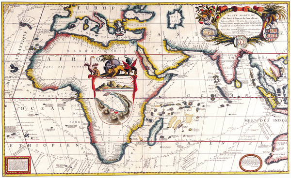 Old Map 64 Print