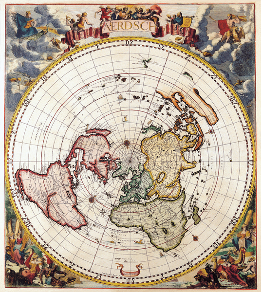Old Map 65 Print