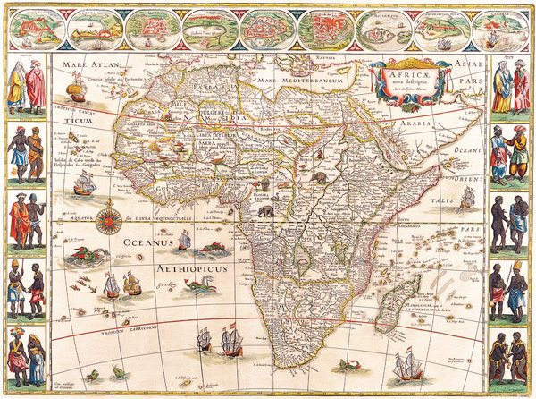 Old Map 70 Print