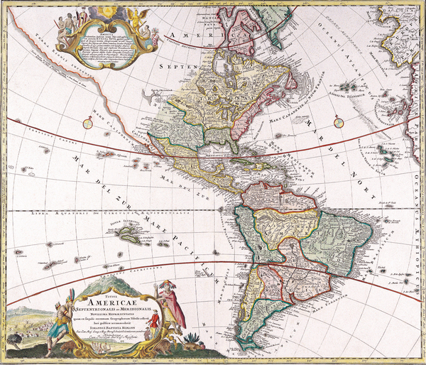 Old Map 71 Print