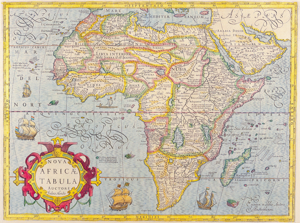 Old Map 74 Print