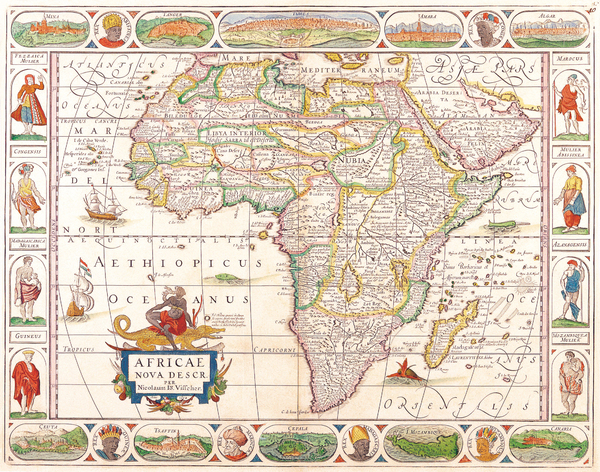 Old Map 75 Print
