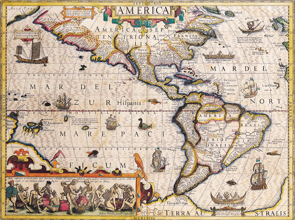 Old Map 78 Print