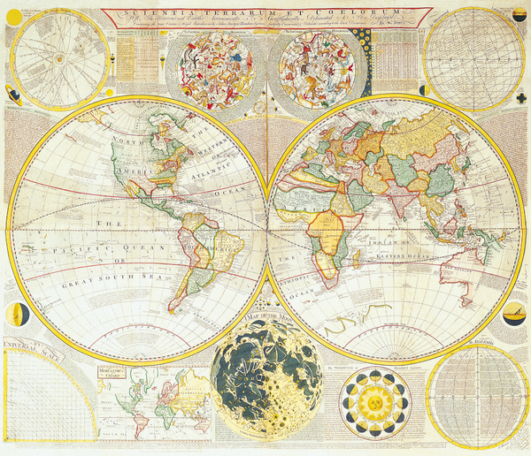 Old Map 81 Print