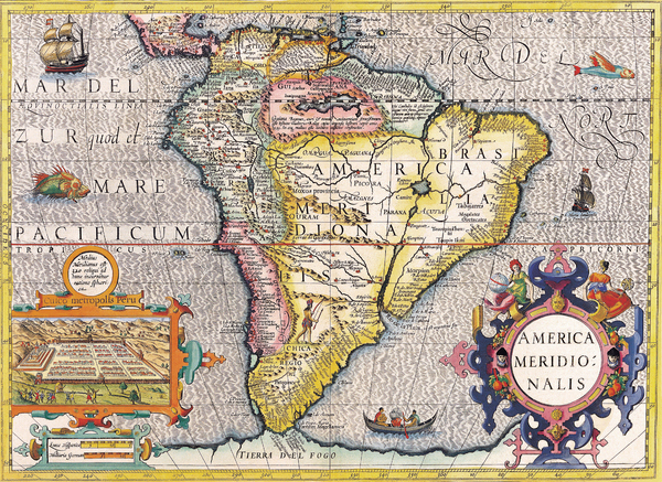 Old Map 87 Print