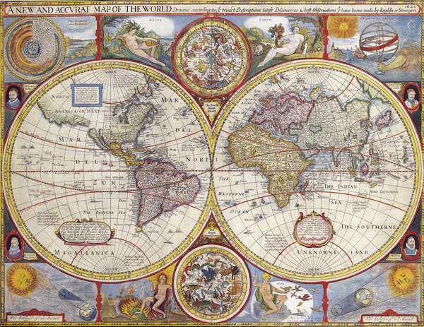 Old Map 91 Print