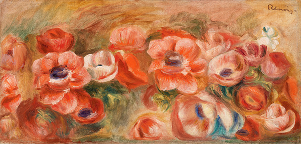 Pierre Auguste Renoir 1841 1919 Anemones 1912 Print