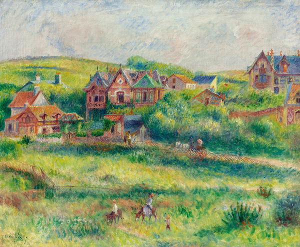 Pierre Auguste Renoir 1841 1919 Le Chalet De Blanche Pierson A   Pourville 1882 Print