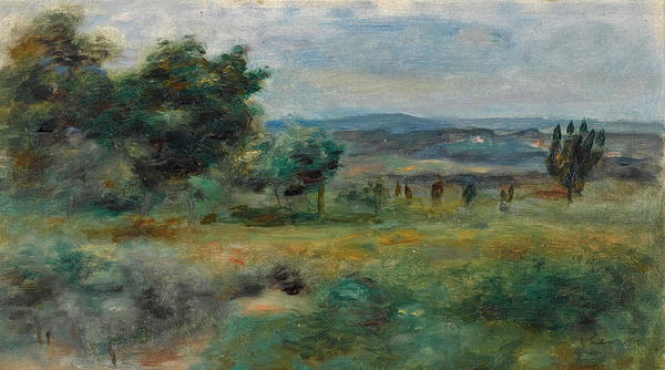 Pierre Auguste Renoir 1841 1919 Paysage 1900 Print