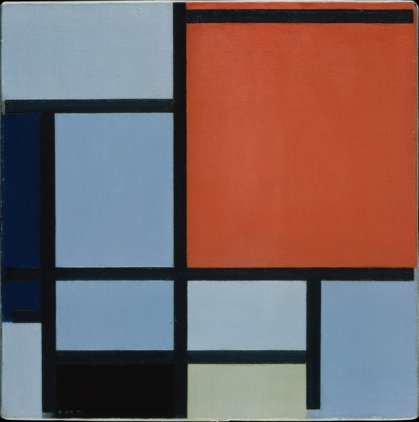 Piet Mondrian Composition 1921 Print