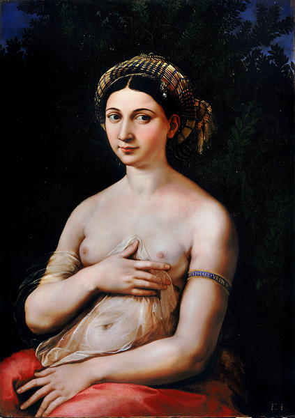 Raphael 1483 1520 La Fornarina 1519 Print