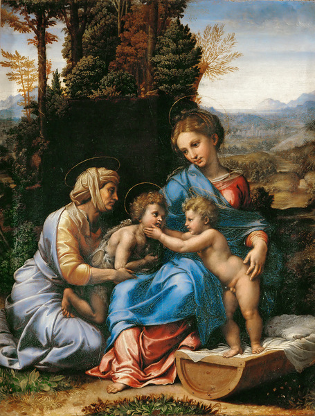 Raphael 1483 1520 Small Holy Family Print