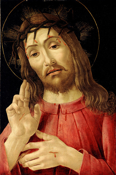 Sandro Botticelli 1445 1510  The Resurrected Christ 1480 by TOPARTGALLERY