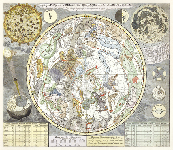 Vintage Maps  33 by TOPARTGALLERY