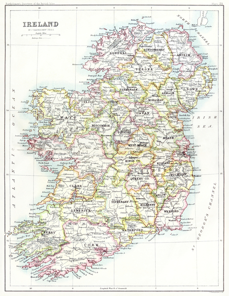 Vintage Maps  7 Print