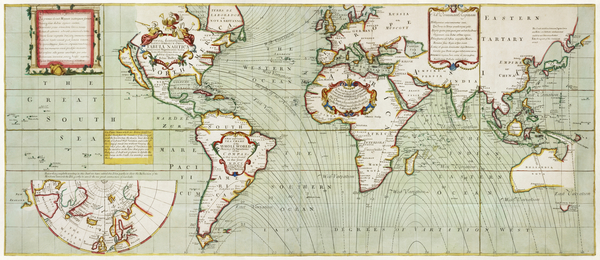 Vintage Maps  77 by TOPARTGALLERY