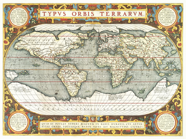 Vintage Maps  89 by TOPARTGALLERY