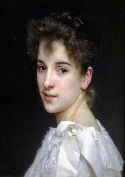 William  Adolphe  Bouguereau 1825 1905  Gabrielle Print