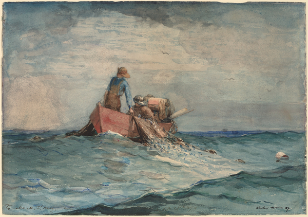 Winslow Homer  191 by TOPARTGALLERY