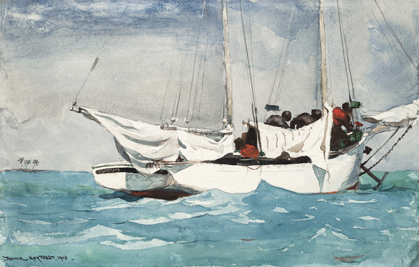 Winslow Homer  94 by TOPARTGALLERY