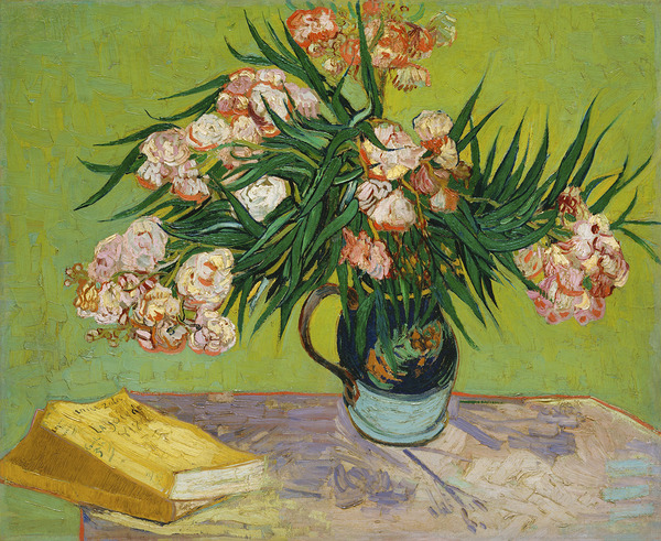  Van Gogh 1853 1890  Oleanders 1888 by TOPARTGALLERY
