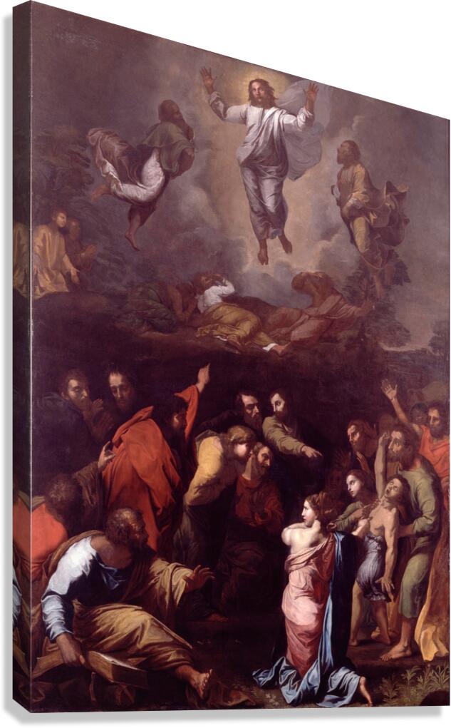 Raphael 1483 1520 The Transfiguration Canvas Print