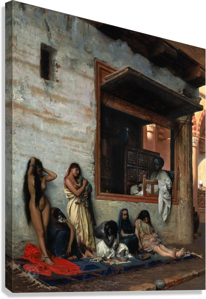The Slave Market Gerome Painting