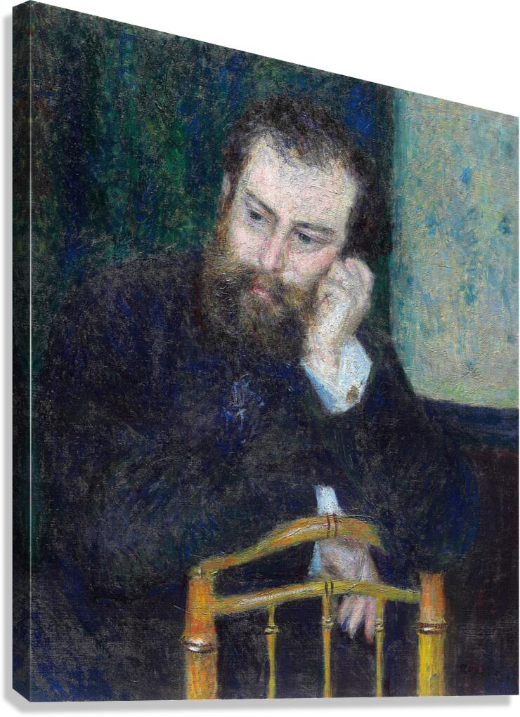 Pierre Auguste Renoir 1841 1919 Alfred Sisley 1876 Canvas Print