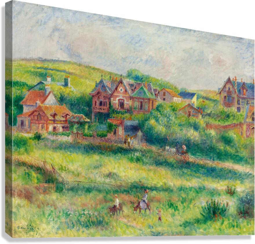 Pierre Auguste Renoir 1841 1919 Le Chalet De Blanche Pierson A   Pourville 1882 Canvas Print
