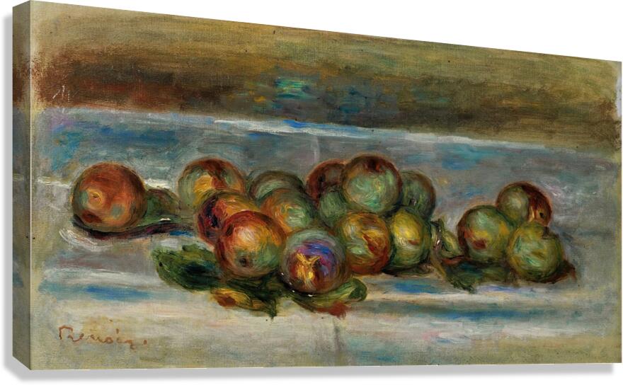 Pierre Auguste Renoir 1841 1919 Reines Claudes Canvas Print