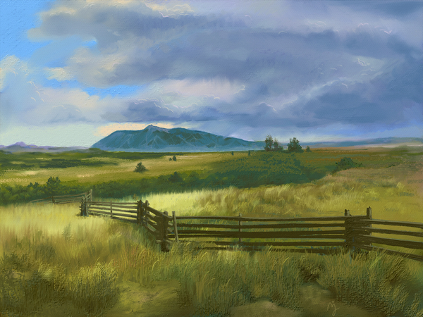 The Prairie  Print