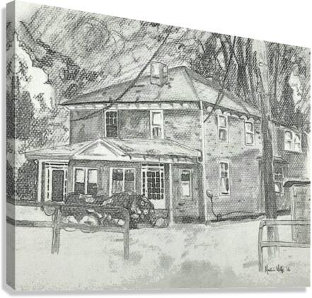 Home Canvas Print