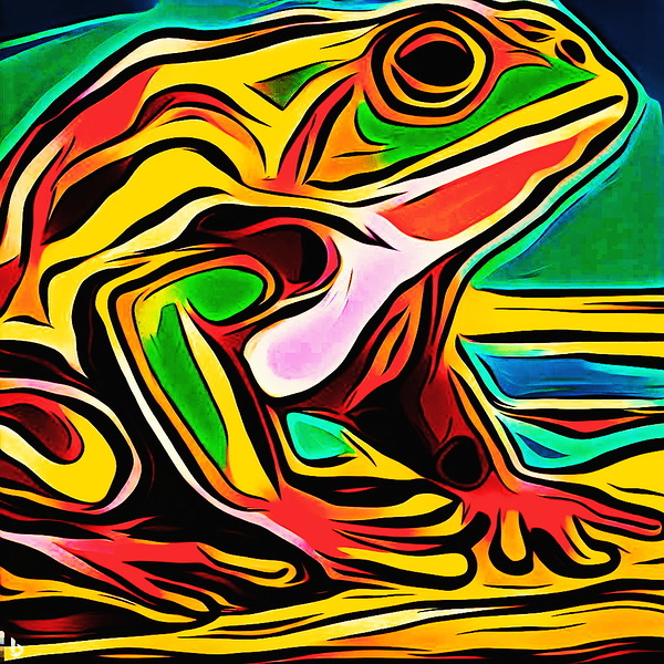  Nu Expressionism Print