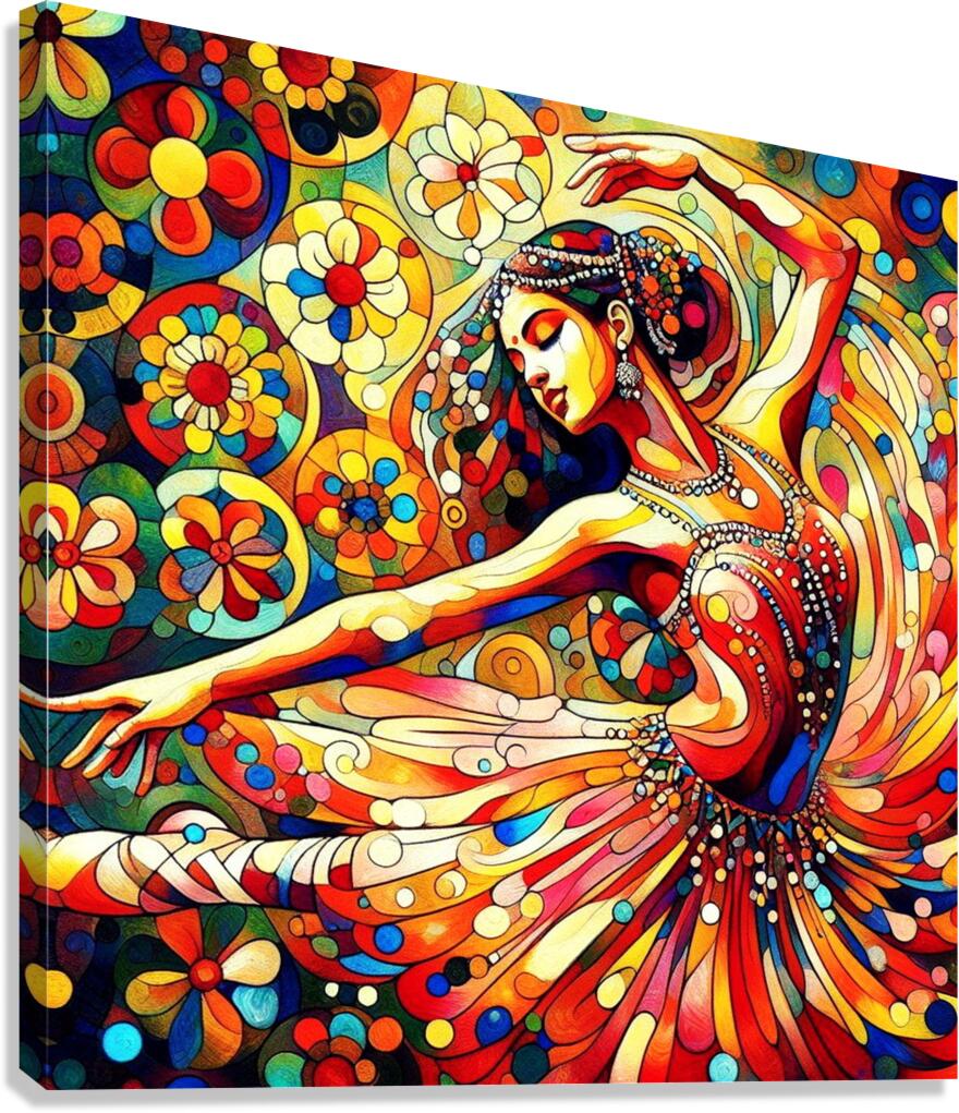 Nu Expressionism Canvas Print