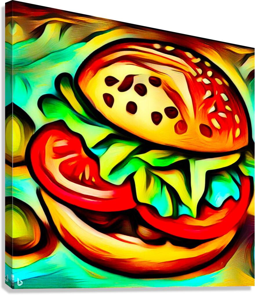 Nu Expressionism Canvas Print