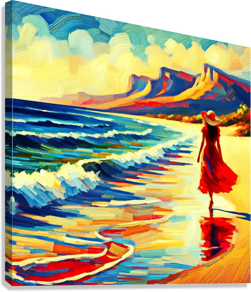 Nu Expressionism Canvas Print