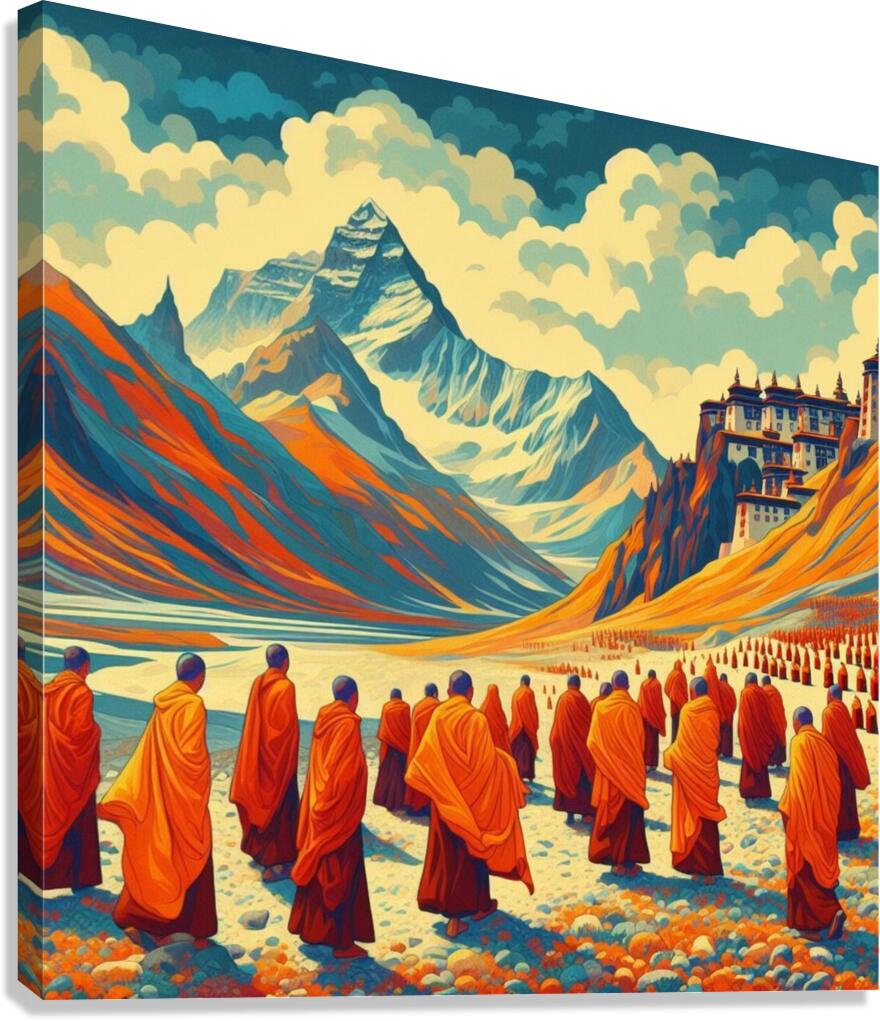 Nu Expressionism Canvas Print