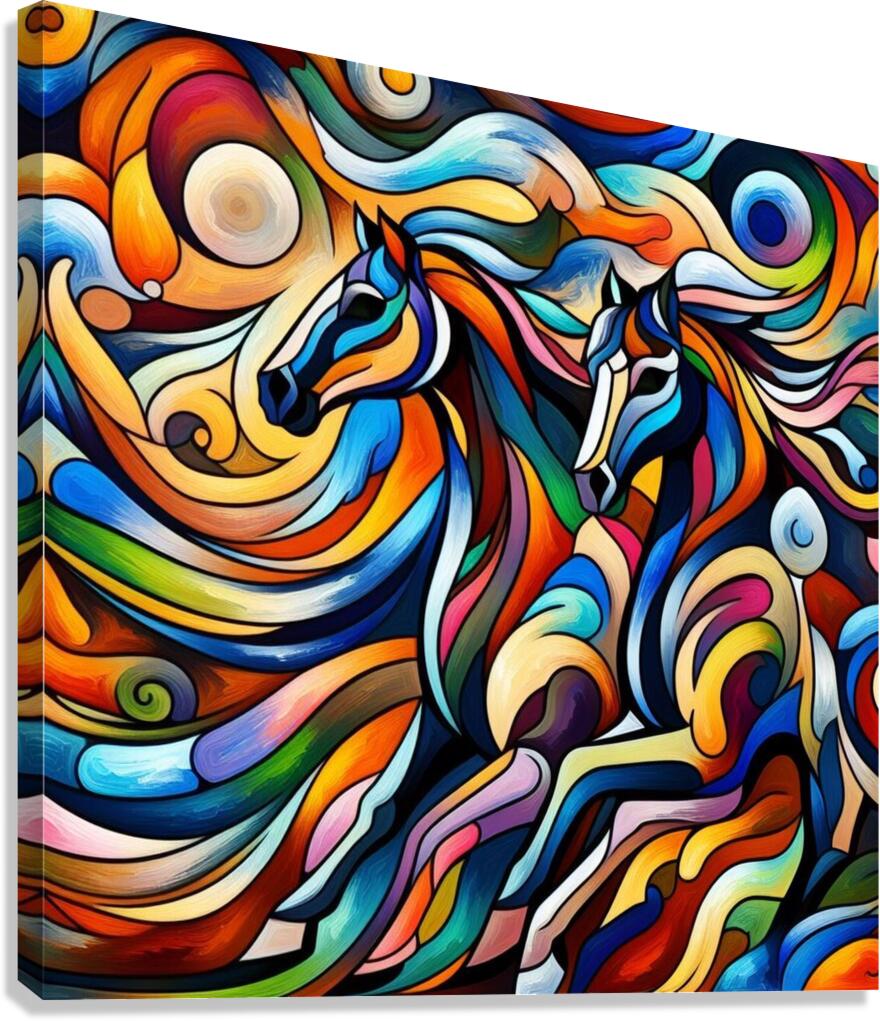  Nu Expressionism Canvas Print