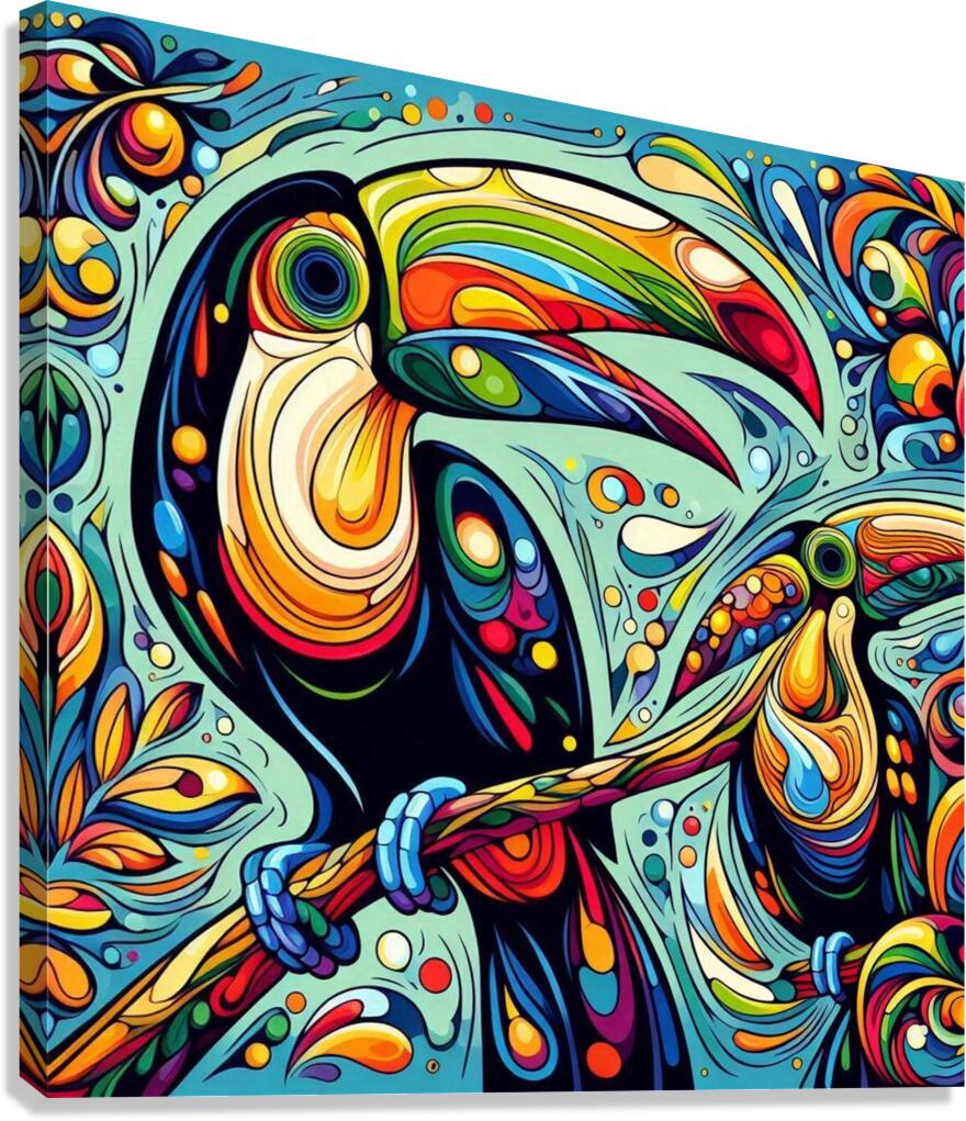 Nu Expressionism  Canvas Print