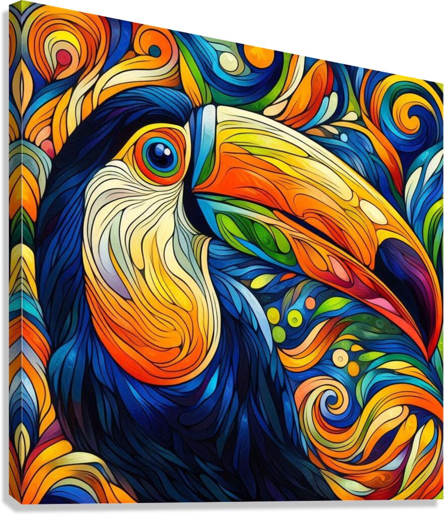  Nu Expressionism Canvas Print