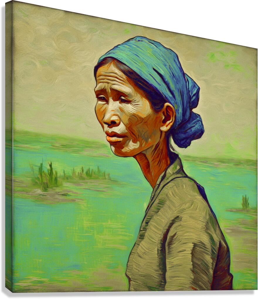  Nu Expressionism Canvas Print