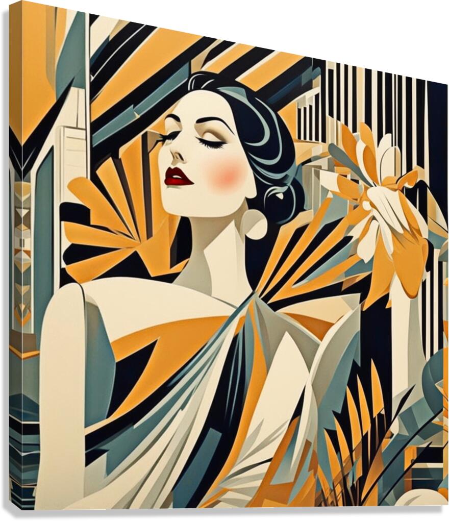  Nu Expressionism Canvas Print