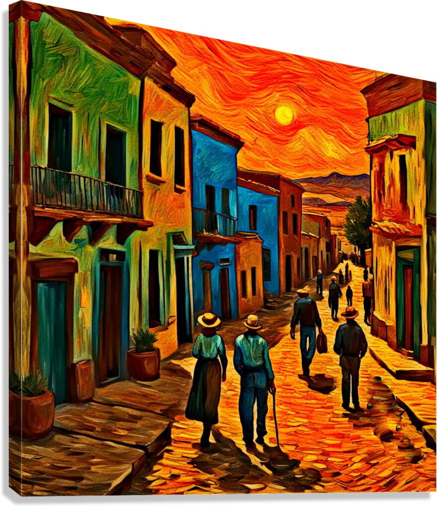  Nu Expressionism Canvas Print