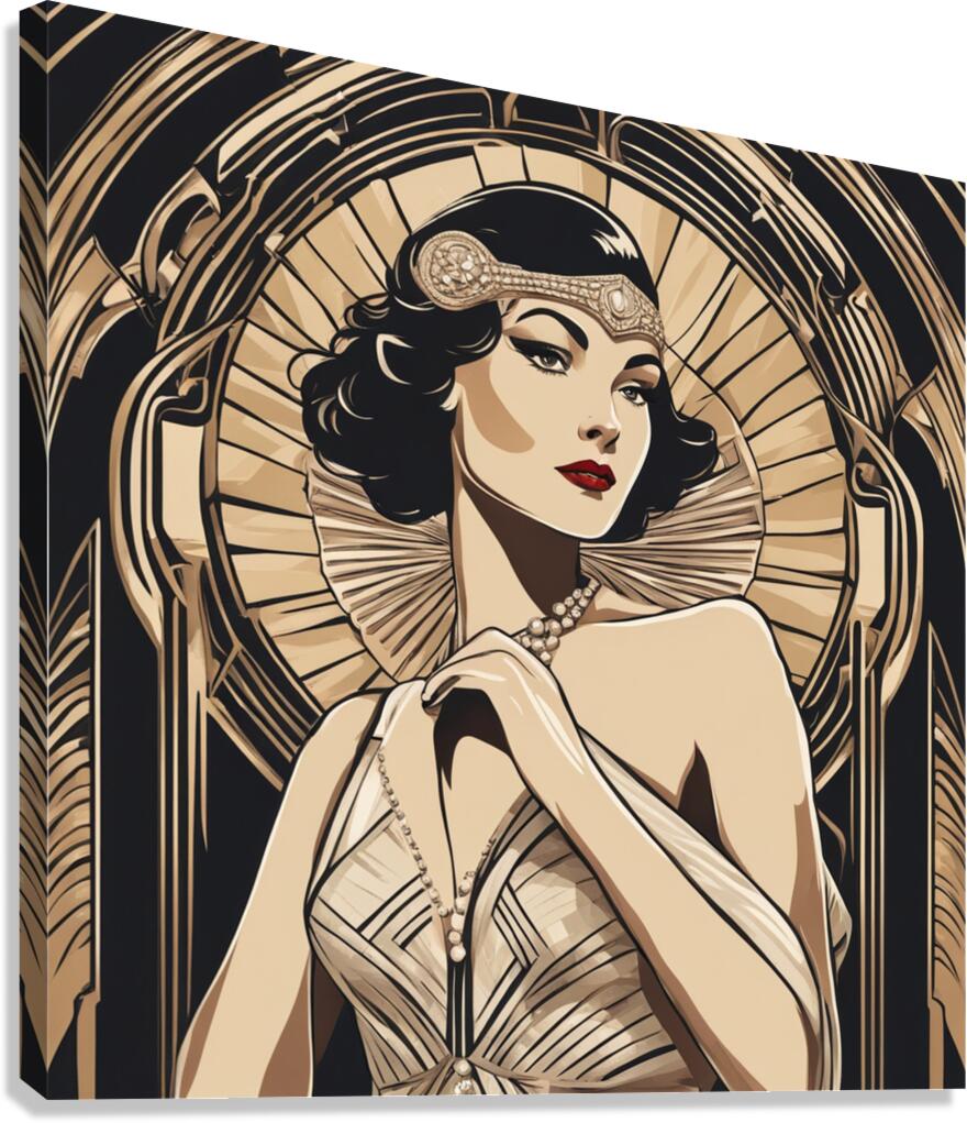  Nu Expressionism Canvas Print