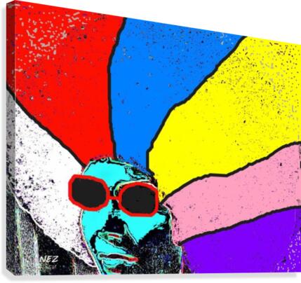  Nu Expressionism Canvas Print