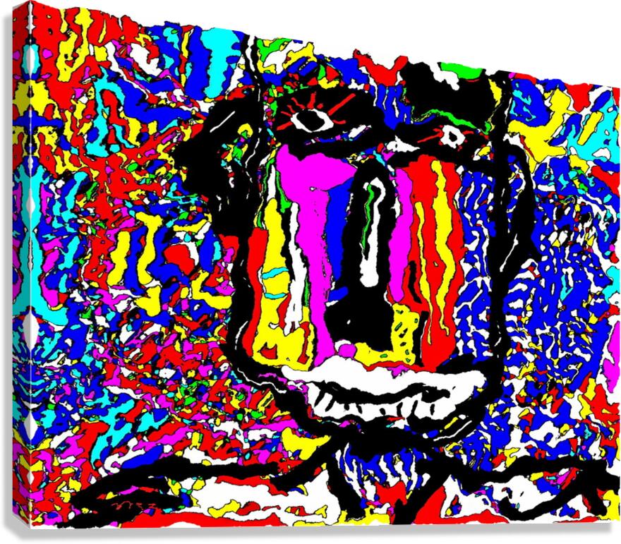 Nu Expressionism Canvas Print